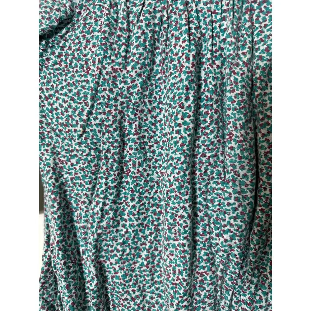Girls ilovegorgeous Green Floral Knit Dress SZ 6-7